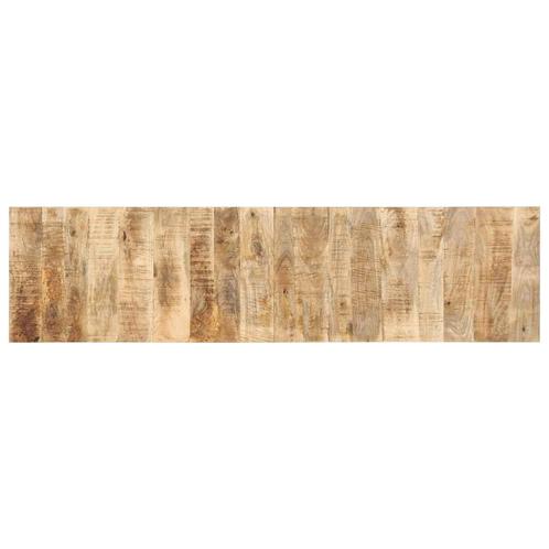 vidaXL Hoofdbord 200 cm massief ruw mangohout, Huis en Inrichting, Slaapkamer | Bedden, Nieuw, Verzenden