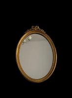 Miroir - Bois - Doré feuille dor