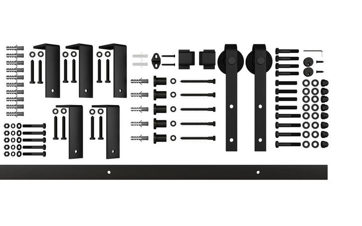 Schuifdeursysteem - Plafond met rails, Doe-het-zelf en Bouw, Raamkozijnen en Schuifdeuren, Nieuw