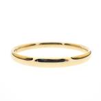 Gouden gladde slavenarmband | Ø 62,5 mm (gouden armband), Ophalen of Verzenden, Gebruikt, Overige kleuren, Goud