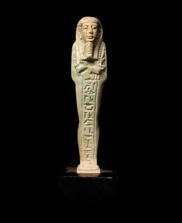 Égypte ancienne - Ouchebti avec double colonne de