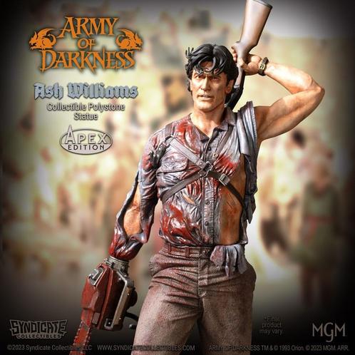 Army of Darkness Statue 1/10 Ash Williams 28 cm, Verzamelen, Film en Tv, Ophalen of Verzenden