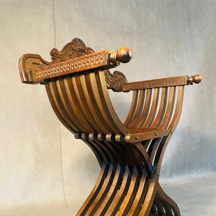 Stoel - Hout, renaissance-stijl begin 20e eeuw, Antiek en Kunst, Antiek | Overige Antiek