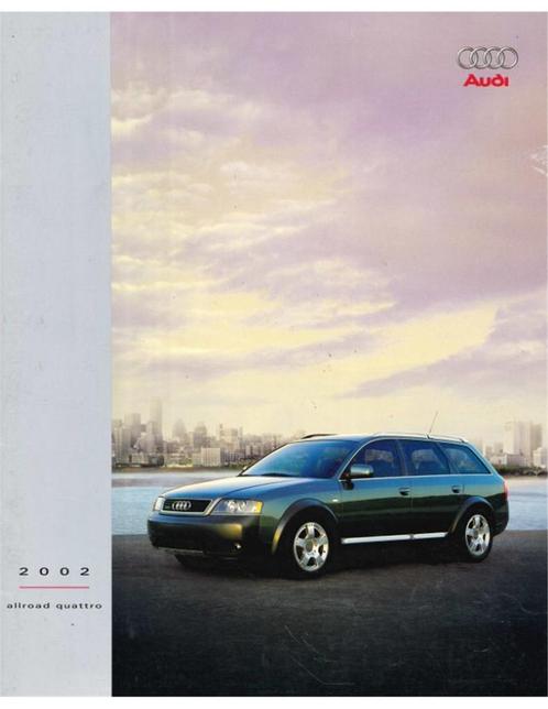 2002 AUDI A6 ALLROAD QUATTRO BROCHURE ENGELS, Boeken, Auto's | Folders en Tijdschriften