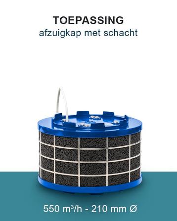 PuriVent SILO plasmafilter voor afzuigkap (schacht 240mm+) disponible aux enchères