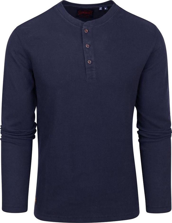 Superdry Waffle T-Shirt Navy maat Maat 52/54 (L) Heren, Vêtements | Hommes, T-shirts, Envoi