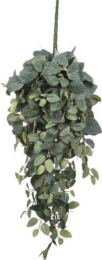 2dekans | Mica Decorations Pilea Kunst Hangplant - L20 x B30, Huis en Inrichting, Kamerplanten, Ophalen of Verzenden