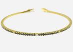 Tennis armband - 18 karaat Geel goud - 4.00ct. tw. Diamant, Handtassen en Accessoires, Antieke sieraden