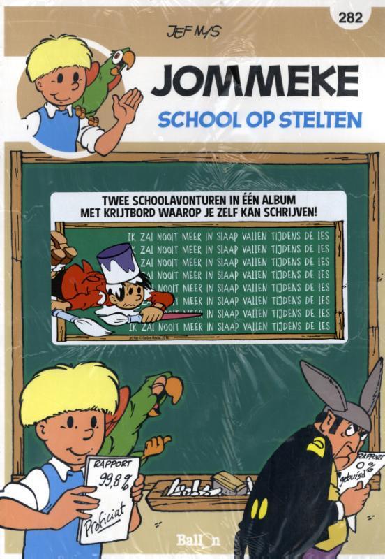 Jommeke school op stelten / Jommeke strip - nieuwe look /, Boeken, Stripverhalen, Gelezen, Verzenden