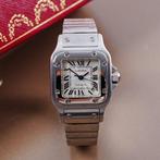 Cartier - Santos De Cartier Galbee - W20054D6 - Femme -, Handtassen en Accessoires, Nieuw