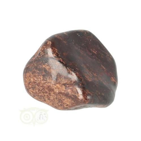 Bronziet trommelsteen Nr 30 - 14 gram, Bijoux, Sacs & Beauté, Pierres précieuses, Envoi