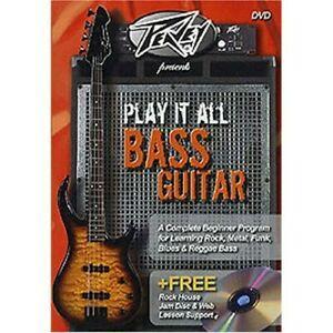 Play It All Bass Guitar Dvd And Cd [NTSC DVD, CD & DVD, DVD | Autres DVD, Envoi