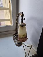 Muller Frères Lunéville - Lampe de table - Bronze patiné, Antiek en Kunst