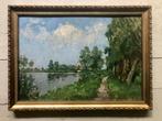 Louis Stutterheim (1873–1943) - Koeien bij het water, Antiek en Kunst, Kunst | Schilderijen | Klassiek