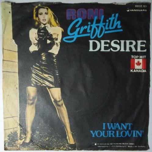Roni Griffith  - Desire - Single, Cd's en Dvd's, Vinyl Singles, Single, Gebruikt, 7 inch, Pop