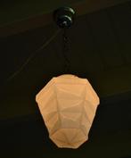 Lampe à suspendre - Verre, Chromé(e), Antiquités & Art