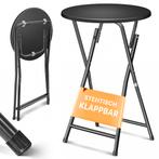 KESSER® Bartafel - Bistrotafel - Klaptafel - 110cm - Zwart, Verzenden, Nieuw