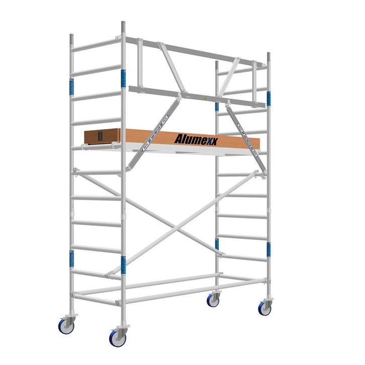 ALX rolsteiger 90 x 4.2m WH met AGS Voorloopleuning, Bricolage & Construction, Échafaudages, Envoi