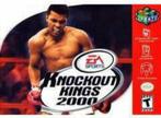 Knockout Kings 2000 + Handleiding (Losse Cassette), Games en Spelcomputers, Games | Nintendo 64, Ophalen of Verzenden, Zo goed als nieuw
