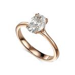 Bague de fiançailles - 14 carats Or rose - 1.50ct. tw., Bijoux, Sacs & Beauté