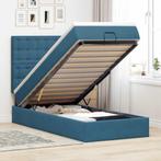vidaXL Ottoman bed met matrassen 80x200cm fluweel, Huis en Inrichting, Slaapkamer | Bedden, Verzenden, Nieuw