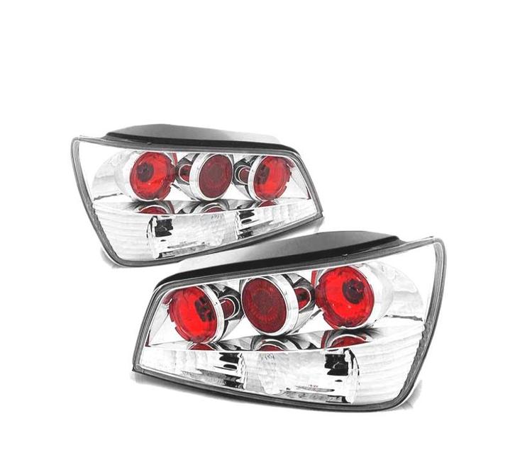 FEUX ARRIÈRE POUR PEUGEOT 306 97-01 STYLE LEXUS CHROMÉ, Auto-onderdelen, Verlichting, Verzenden