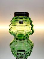 Vaas - uraniumglas - pique fleur uranium, Antiek en Kunst