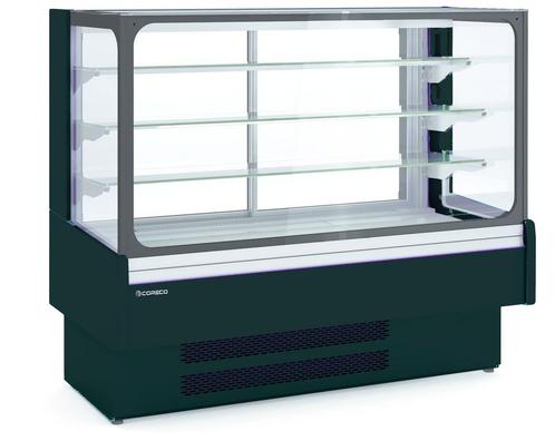 Koelvitrine | 490L | Zwart | +2°C/+8°C | 4 Schappen |, Zakelijke goederen, Horeca | Keukenapparatuur, Nieuw in verpakking, Verzenden