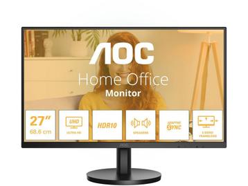 AOC U27B3A - 27-inch UHD-monitor - 4K resolutie IPS-paneel - beschikbaar voor biedingen