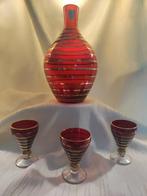 Parfumfles (6) - Opaline glas - Antieke glaswaren uit, Antiek en Kunst