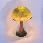 Lampe - Champignon Signée - Verrerie dArt - Soisy-sur-École