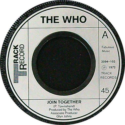 The Who (and related) - Lot of 7 45RPM singles plus 1x 7, Cd's en Dvd's, Vinyl Singles