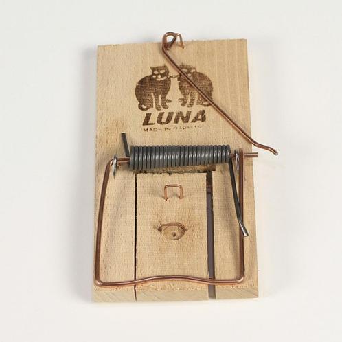 Houten rattenval Luna, Dieren en Toebehoren, Overige Dieren-accessoires, Nieuw