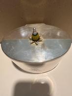 Boîte à thé Sheffield 1782,reproduite par Berndorf Lucerne, Antiquités & Art