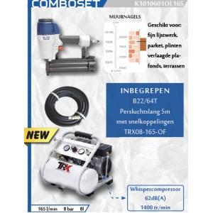 Kitpro basso b22/64t tacker t-nagelapparaat brede t-kop, Doe-het-zelf en Bouw, Gereedschap | Overige machines