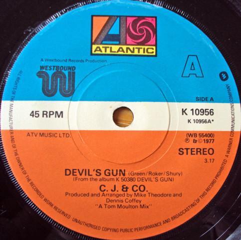 C.J. &amp; Co - Devils Gun, CD & DVD, Vinyles | Pop, Envoi