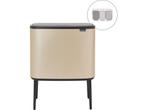 Brabantia Bo Touch Bin - Prullenbak - 3 x 11 liter -, Huis en Inrichting, Verzenden, Zo goed als nieuw