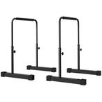 TRUUSK Dip Barren Bars 2er Set - Antislip Dip Station - Hoog, Sport en Fitness, Verzenden, Nieuw