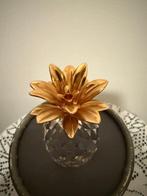Swarovski - Beeldje, Swarovski - Ananas goud – 012726 -, Antiek en Kunst