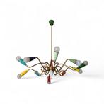 Lampe - Laiton, Bakélite - Lustre araignée, Antiquités & Art