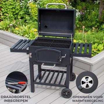 BBQ Grill Rookoven - XL - Zwart beschikbaar voor biedingen