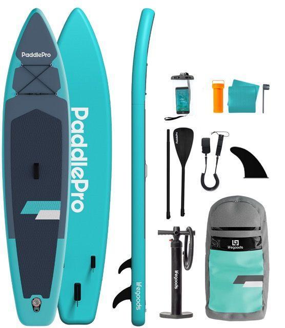 2dekans | LifeGoods SUP Board Touring - 165 KG Draagkracht -, Watersport en Boten, Suppen, Ophalen of Verzenden
