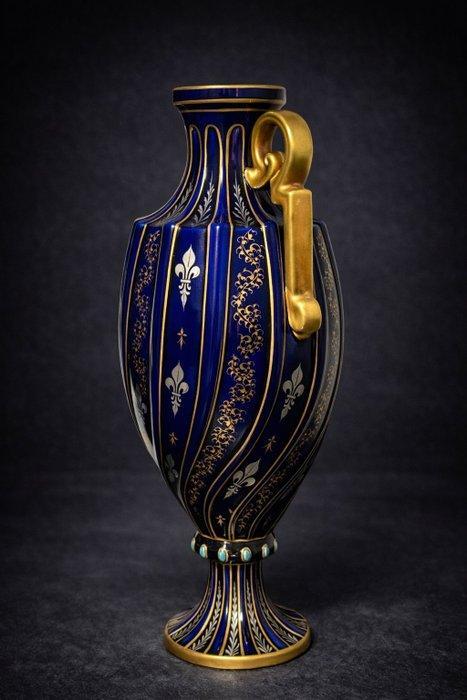 St. Radegonde - Vase - Porcelaine - Vase amphore porcelaine, Antiek en Kunst, Antiek | Glaswerk en Kristal