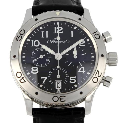 Breguet Type XX 3820 uit 2018, Handtassen en Accessoires, Horloges | Heren, Verzenden