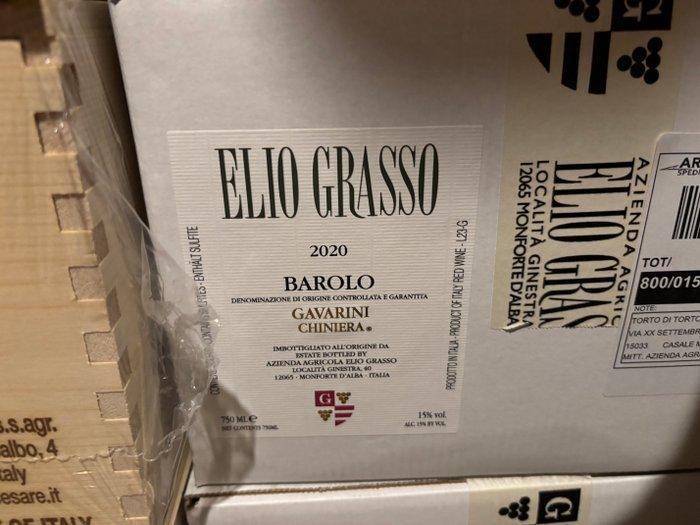 2020 Elio Grasso, Gavarini Chiniera - Barolo DOCG - 6, Verzamelen, Wijnen