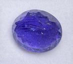 Tanzania natuurlijk 9,88 ct karaat. ovale - Hoogte: 13.8 mm