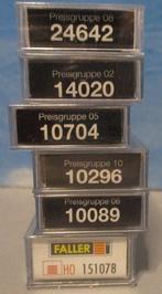 Faller, Preiser H0 - 10089, 10296, 10704, 14020, 24642,, Nieuw