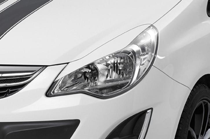 Koplampspoilers voor Opel Corsa D SB199, Auto-onderdelen, Carrosserie, Nieuw, Verzenden