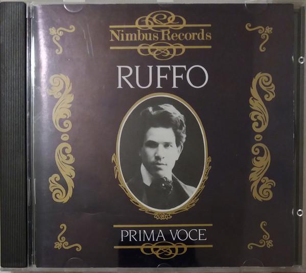 Ruffo - Prima Voce, CD & DVD, CD | Pop, Envoi
