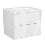 Badplaats Badkamermeubel Set Vina 60 cm - Wit - Badmeubel, Verzenden, Nieuw